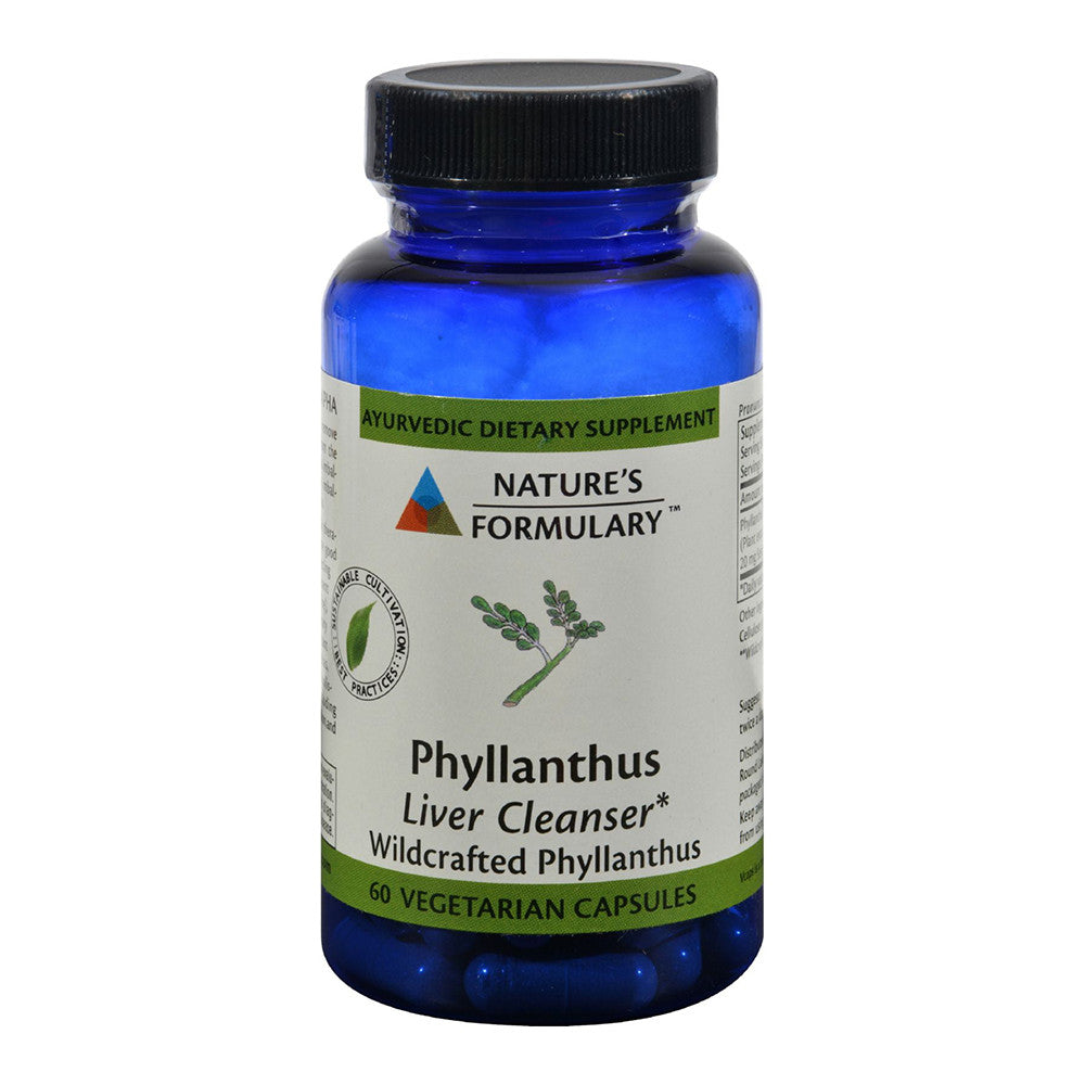 Natures Formulary Phyllanthus, 60 Ea